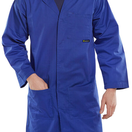 Beeswift Poly Cotton Warehouse Coat - Image 2
