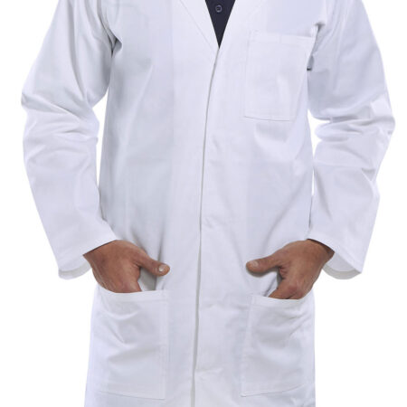 Beeswift Poly Cotton Warehouse Coat - Image 4