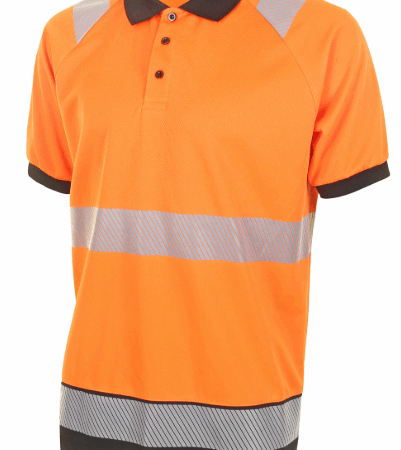 Beeswift Deltic  Segmented Tape Hi-vis Two Tone  Orange / Black