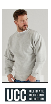 UCC002 – UCC Heavyweight Sweat 340g/m² 50% Cotton, 50% Polyester*