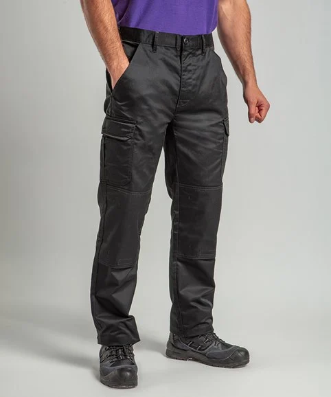 RX600 – Pro workwear cargo trousers 65% Polyester, 35% Cotton Weight 240gsm
