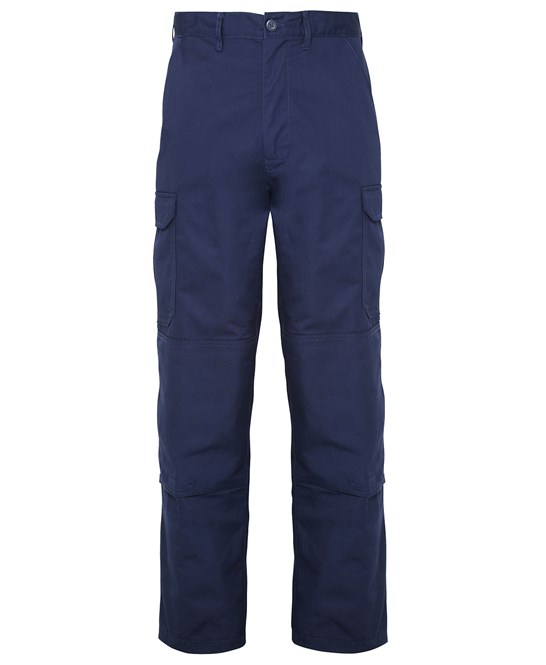 RX600 – Pro workwear cargo trousers 65% Polyester, 35% Cotton Weight 240gsm
