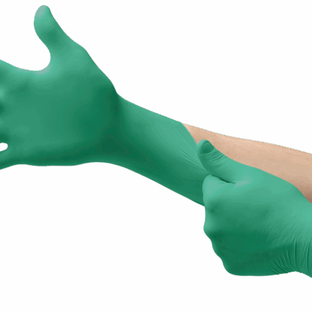 TouchNTuff® 92-500 Powdered gloves offering proven protection against hazardous chemical splashes
