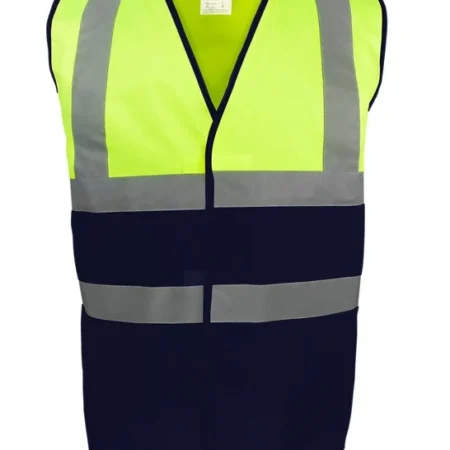 YK107 Hi-vis two-tone waistcoat - Image 3