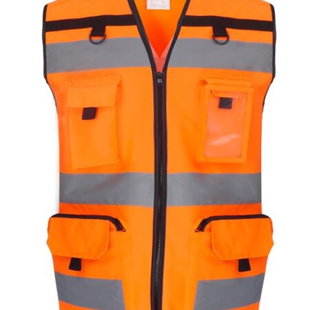 YK108 Hi-vis ripstop tool vest (Regular & Mesh Available) - Image 2