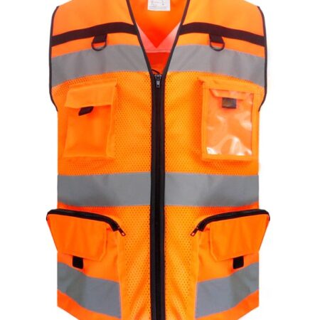 YK108 Hi-vis ripstop tool vest (Regular & Mesh Available) - Image 4