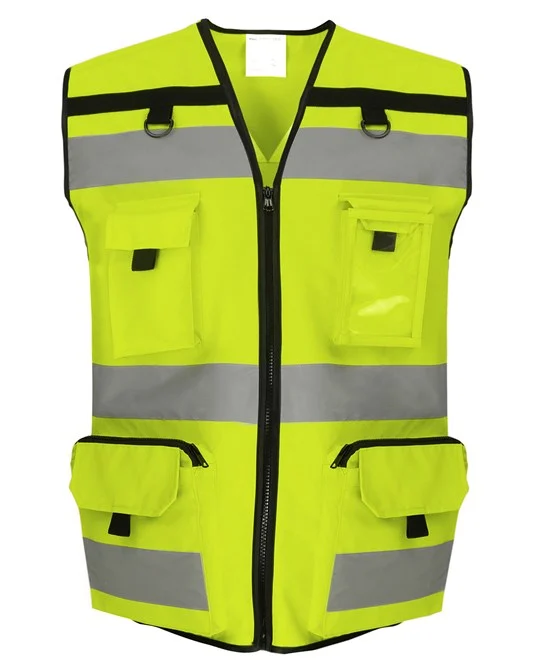 YK108 Hi-vis ripstop tool vest (Regular & Mesh Available)