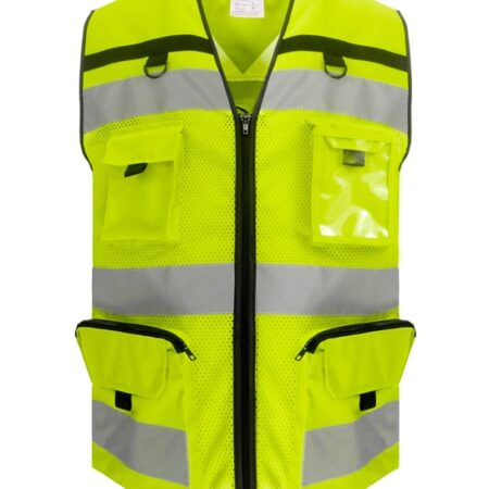 YK108 Hi-vis ripstop tool vest (Regular & Mesh Available) - Image 5