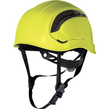 Granite Wind Safety helmet for work at height, ventilated, made from ABS, equipped with a 3- point chinstrap