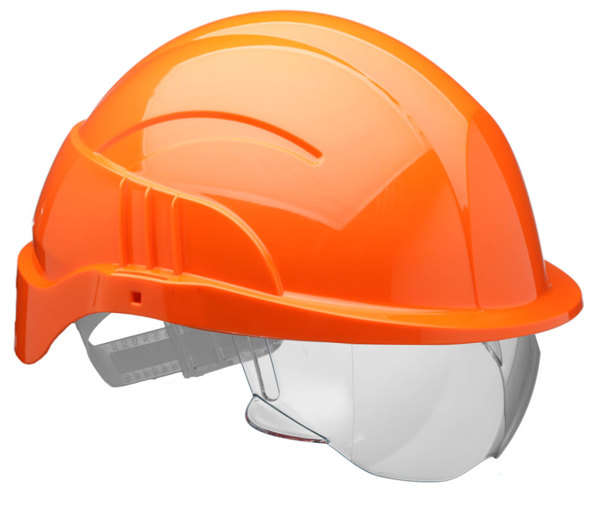 Centurion Vision Plus Safety Helmet With Integrated Visor