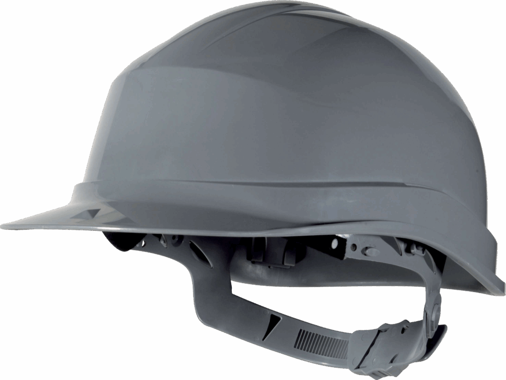Delta Zircon Helmet Non vented Electrically insulated safety helmet with adjustable strap