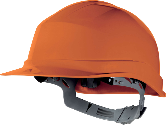 Delta Zircon Helmet Non vented Electrically insulated safety helmet with adjustable strap