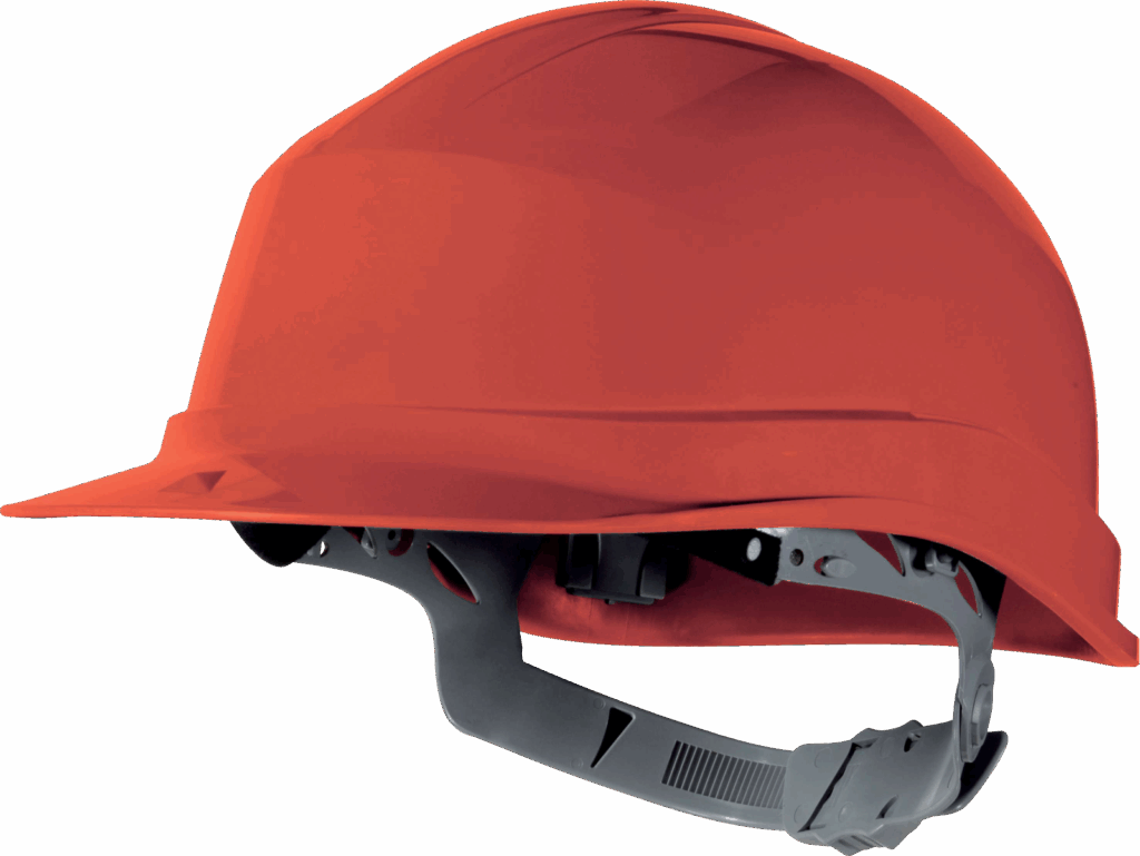 Delta Zircon Helmet Non vented Electrically insulated safety helmet with adjustable strap