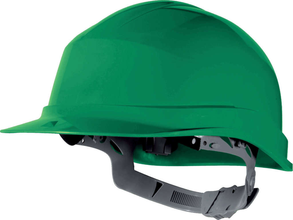 Delta Zircon Helmet Non vented Electrically insulated safety helmet with adjustable strap