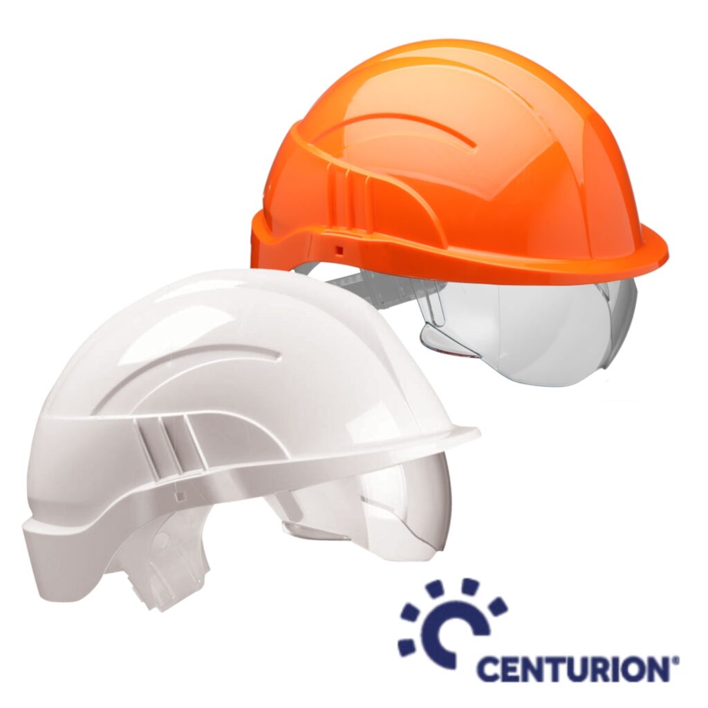Centurion Vision Plus Safety Helmet With Integrated Visor