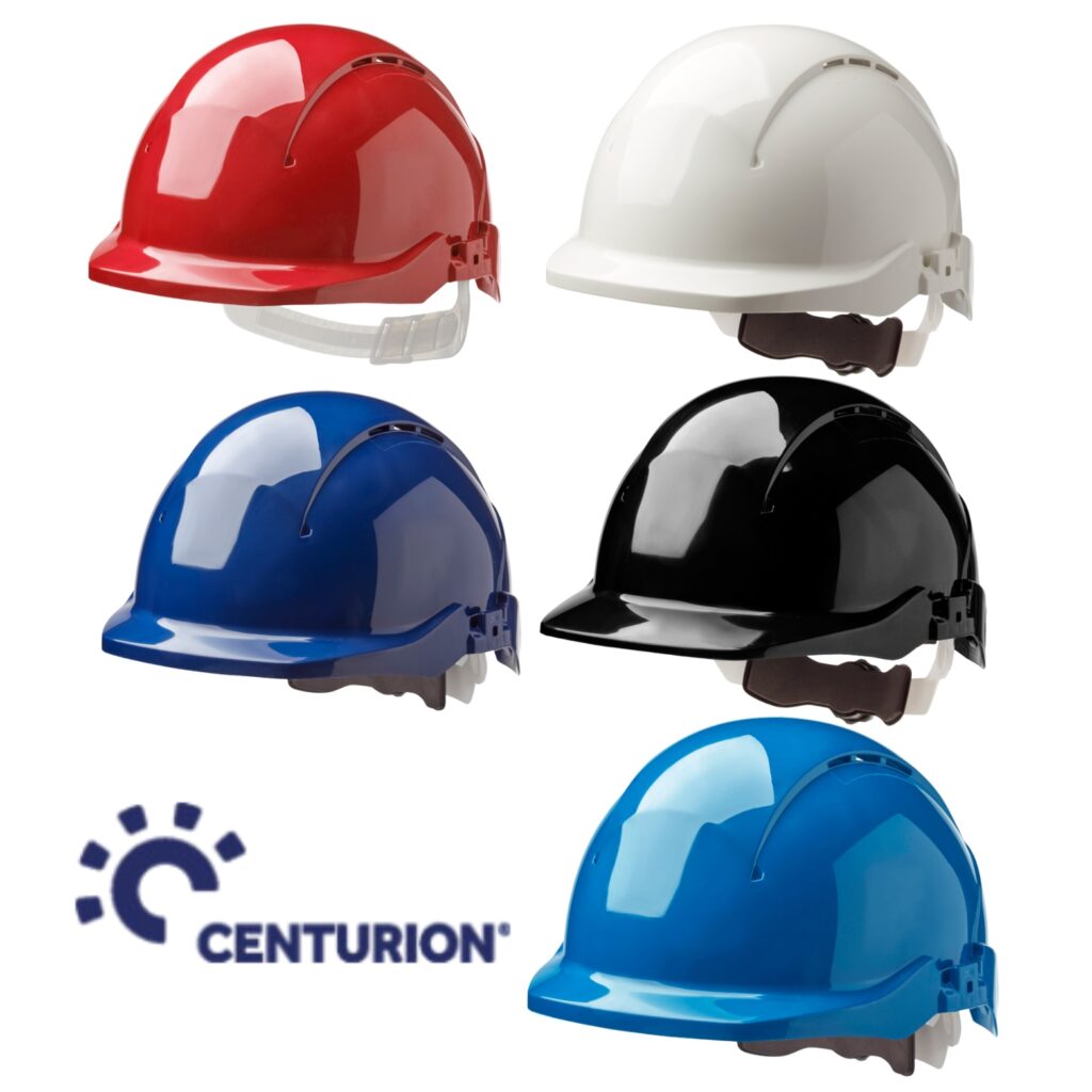 Centurion Concept Core Reduced Peak Safety Helmet CNS08C Red, White, Blue, Black