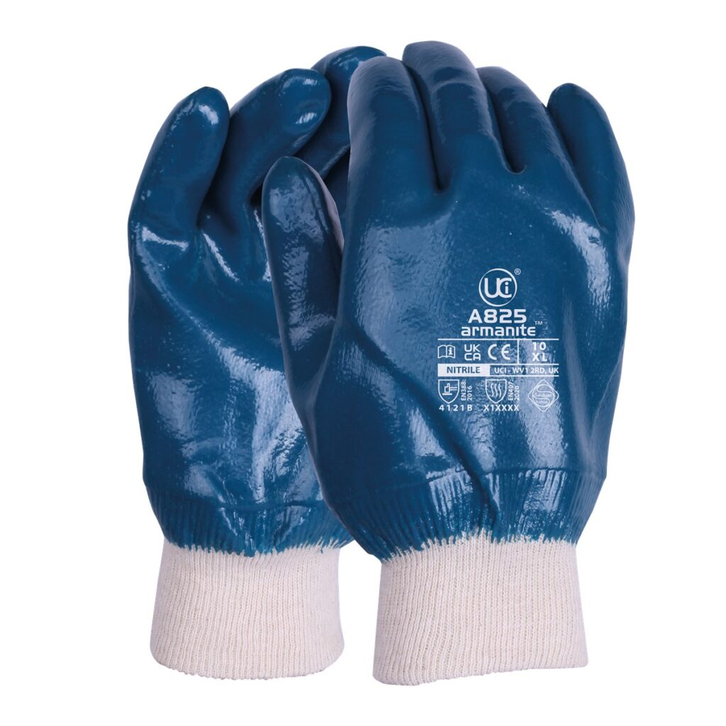 Armanite™ A825, Heavyweight ISO B Nitrile £1.59/pair sold in packs of 10