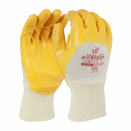 ArmaLite™ - AV725P - Yellow Medium-weight Nitrile £1.09/pair sold in packs of 10