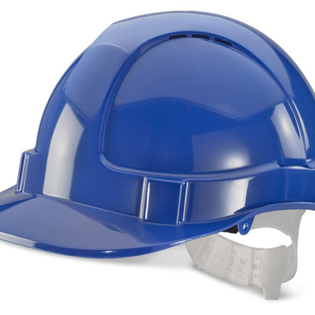 Beeswift Economy Vented Safety Helmet Blue - Image 6