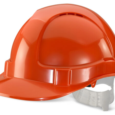 Beeswift Economy Vented Safety Helmet Blue - Image 4