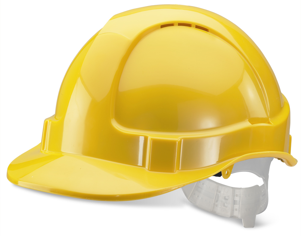 Beeswift Economy Vented Safety Helmet Blue