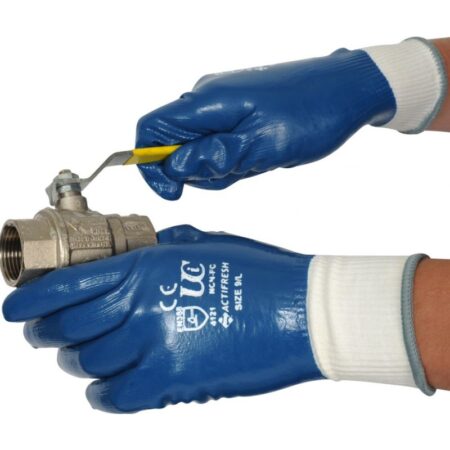 NCN-FC - Fully Coated Nitrile Blue £1.30/pair sold in packs of 10 - Image 2