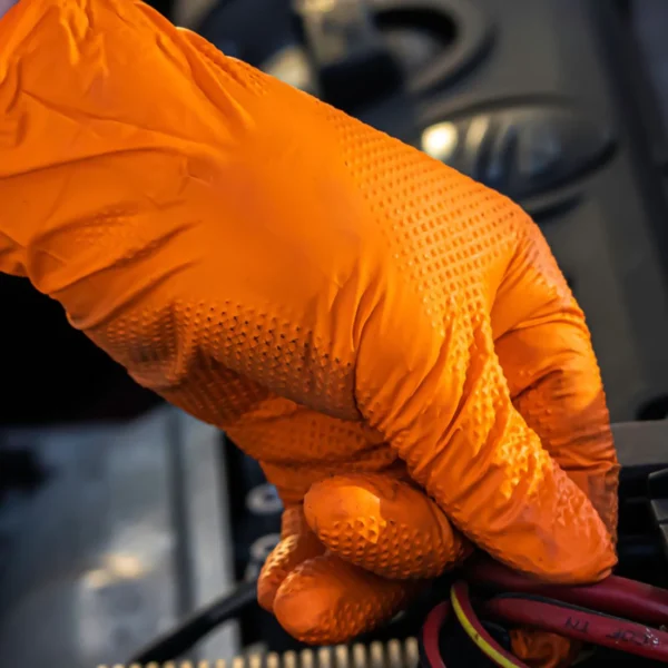 Orange Diamond Grip Gloves - IdeallĀ® (Grip Pack of 50) RP30002700 ( due to on-going issues, alternatives maybe supplied )