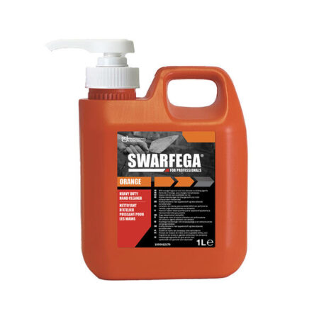 SOR1LMP | Swarfega® ORANGE Heavy Duty Hand Cleaner Pump Pack 1L - Case of 6