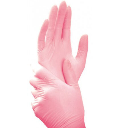 Nutouch Pink Nitrile NU104 (Box of 100) - Image 3