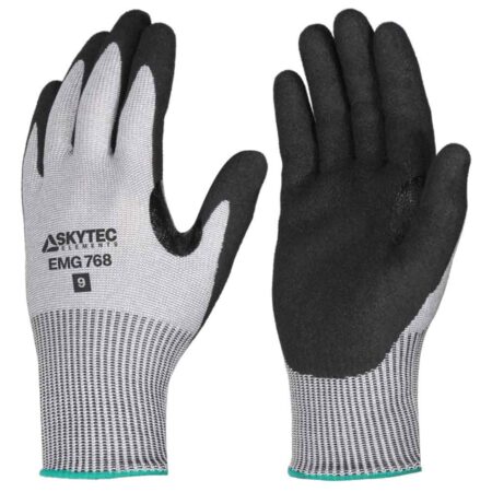 Skytec Cut Level F / A6 Cut Resistant Nitrile Coated Gloves