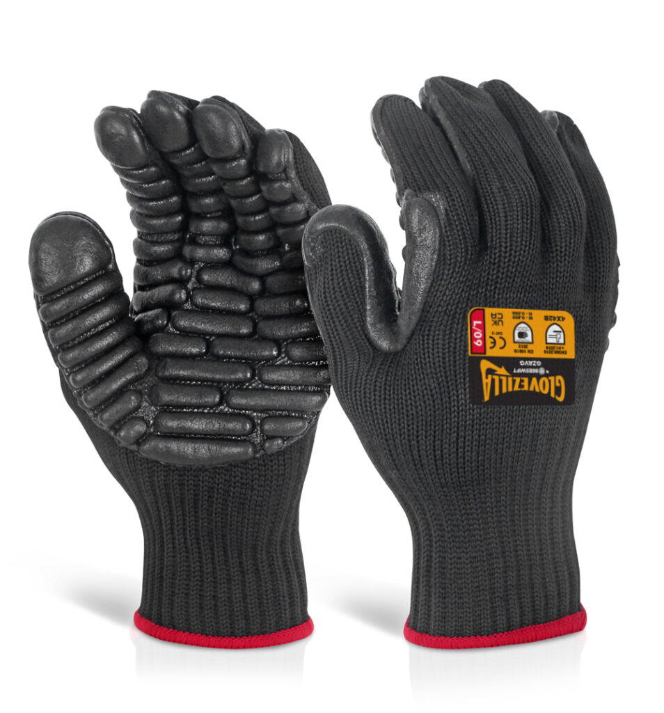 GLOVEZILLA ANTI VIBRATION GLOVE-Cut Level B