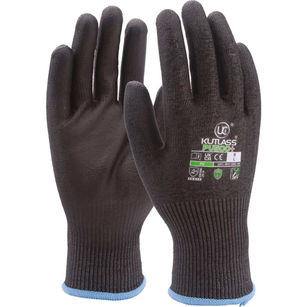 Kutlass® PU500+ - Premium ISO Cut E with XREY Yarn, PU Coating