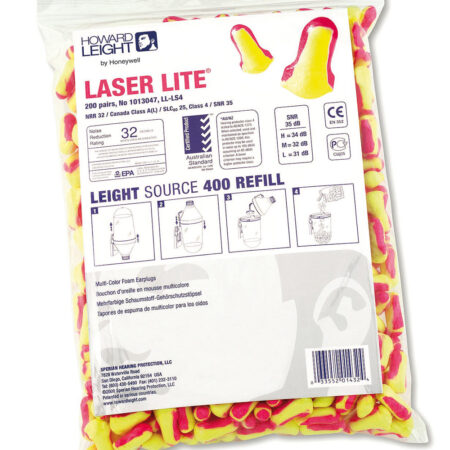 Honeywell Laser Lite Ls400 Refill - 200 Pairs Yellow Item Code: HL1013047Uom: Pack of 200