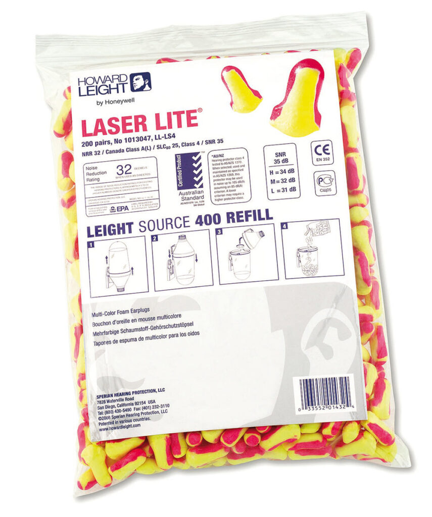 Honeywell Laser Lite Ls400 Refill - 200 Pairs Yellow Item Code: HL1013047Uom: Pack of 200