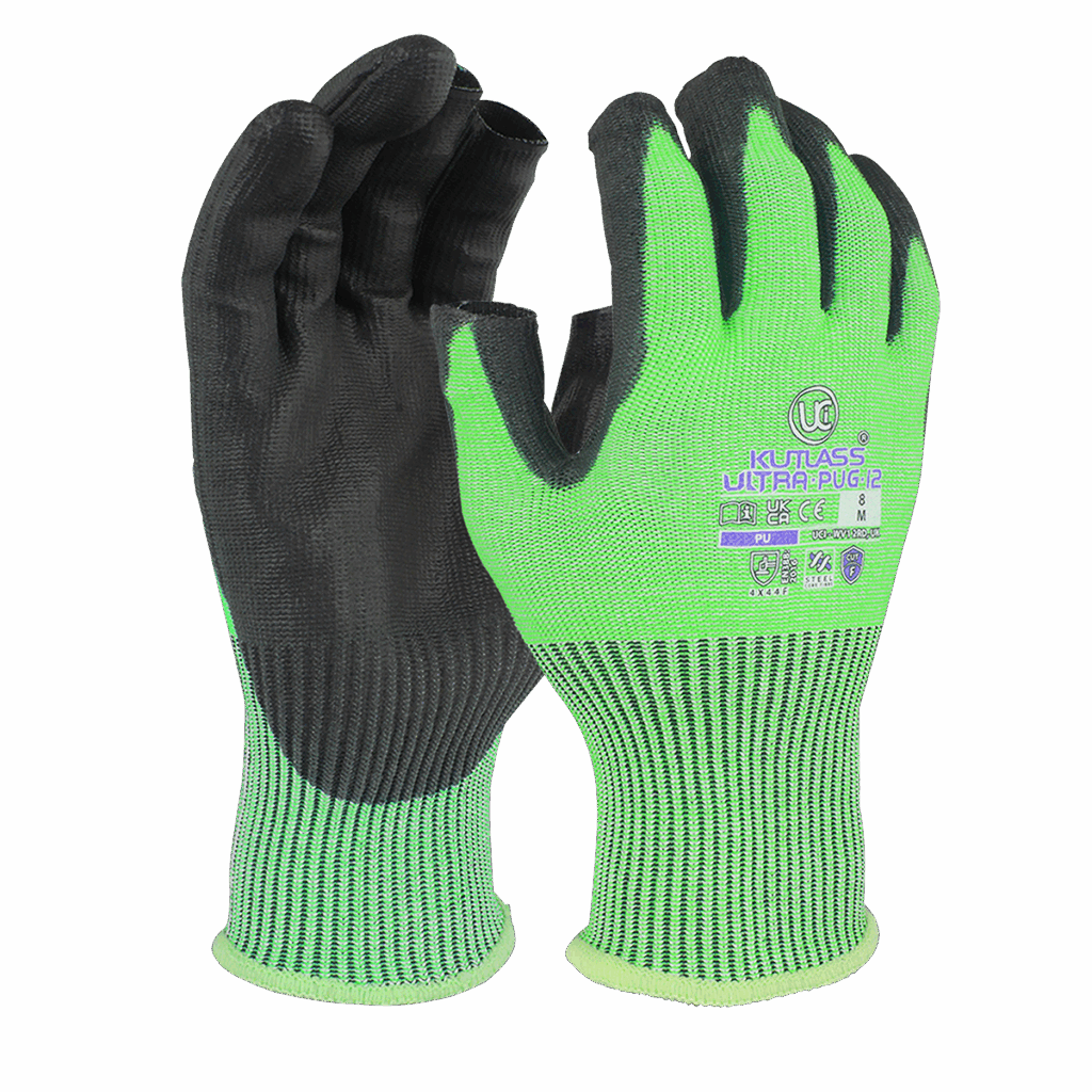 Kutlass® Ultra-PUG12 Cut F PU With Exposed Thumb And First Two Fingers For Exceptional Dexterity