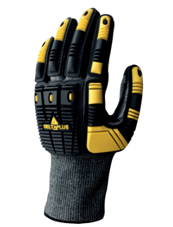 VV916 Impact tactile glove with high impact protection, covering all knuckles and extremely resistant to cuts, Cut F
