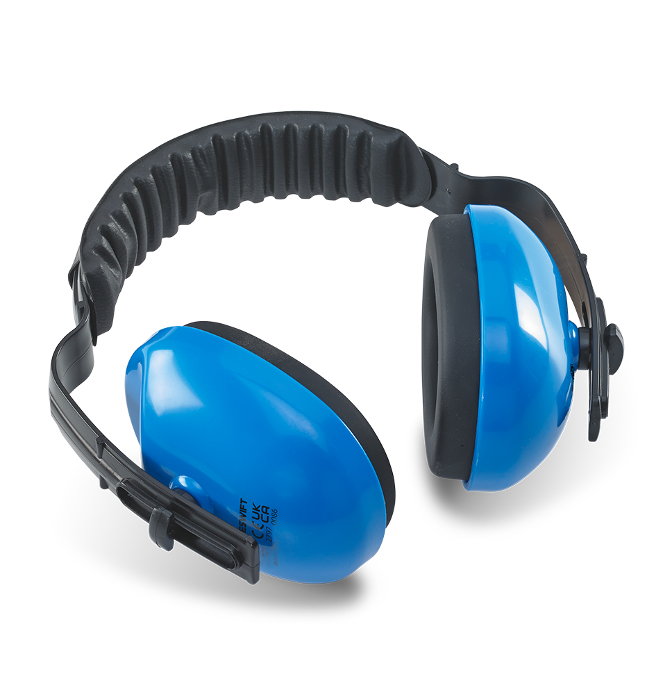 Beeswift Superior Ear Defenders Blue Item BBSED-SNR = 27.2 dB