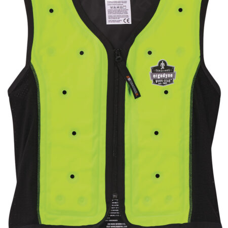 Ergodyne Premium Dry Evaporate Cooling Vest Lime Green Item Code: EY6685Uom: Each