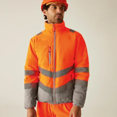 Regatta Hi-vis two-tone thermal jacket TRA943