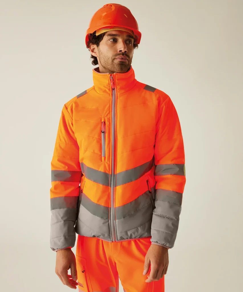 Regatta Hi-vis two-tone thermal jacket TRA943