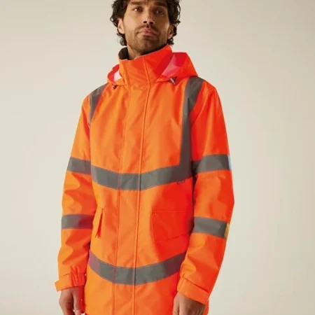 Regatta Professional Hi-vis Pro contract Dover parka TRW600
