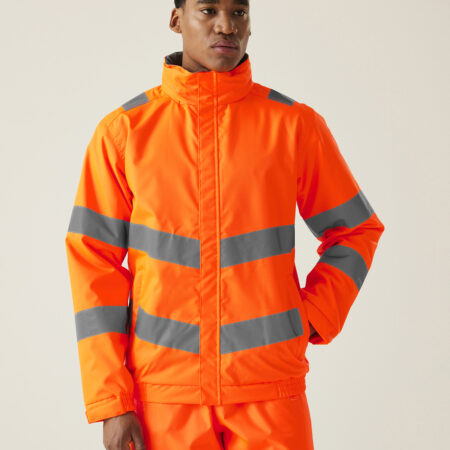 Regatta Professional Hi-vis Pro contract Dover jacket TRW457