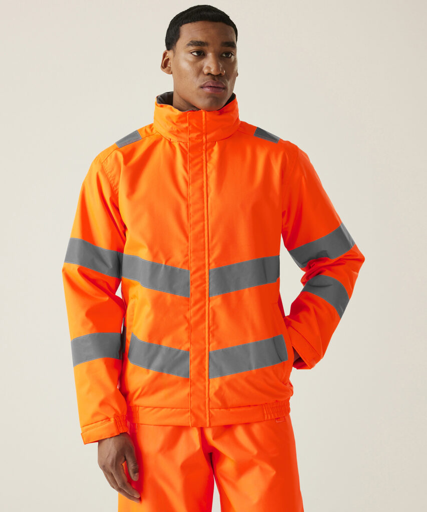 Regatta Professional Hi-vis Pro contract Dover jacket TRW457