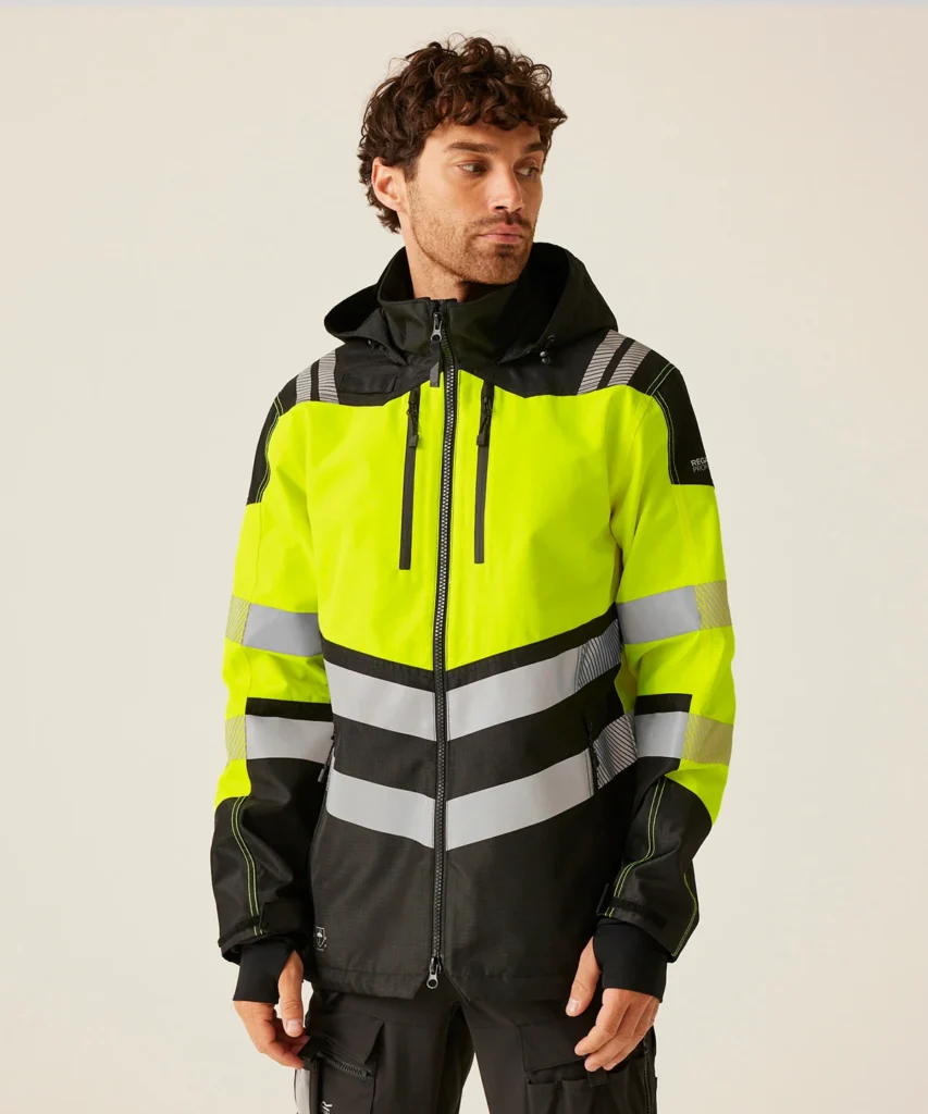 Regatta Professional Hi-Vis X-Pro Waterproof shell jacket (Class 2) TRW550