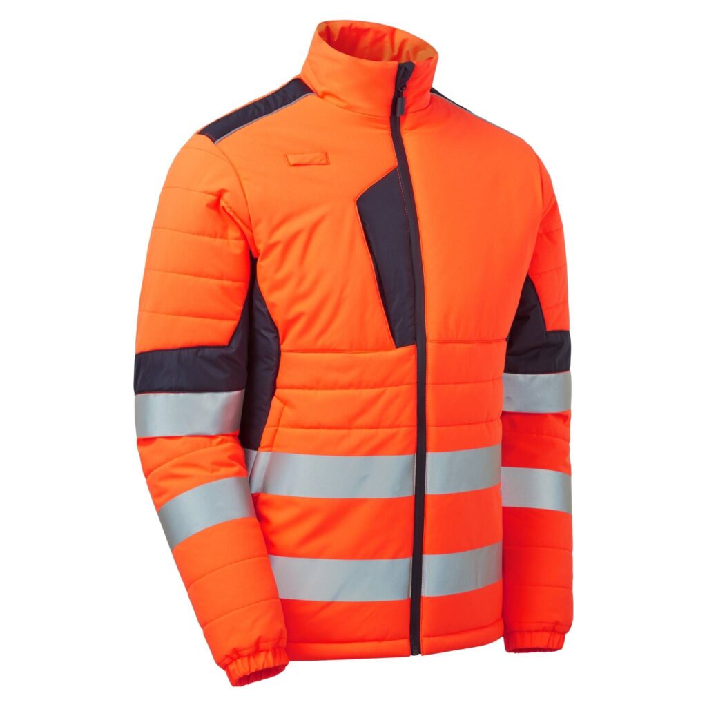 HV System Eco Two Tone Yellow Thermal Baffle Jacket SYH-058D1