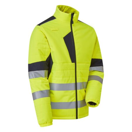 HV System Eco Two Tone Yellow Thermal Baffle Jacket SYH-058C1