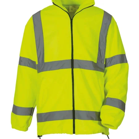 Yoko Hi-vis heavyweight fleece jacket (HVK08)
