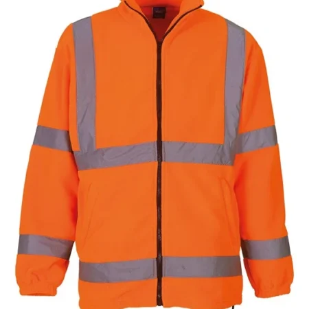 Yoko Hi-vis heavyweight fleece jacket (HVK08) - Image 2