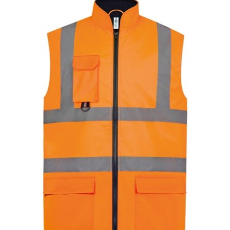 Yoko Hi-vis padded bodywarmer (HV005) - Image 2