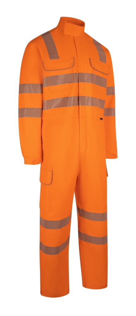 Beeswift Arc Compliant Hi-vis Coverall Orange